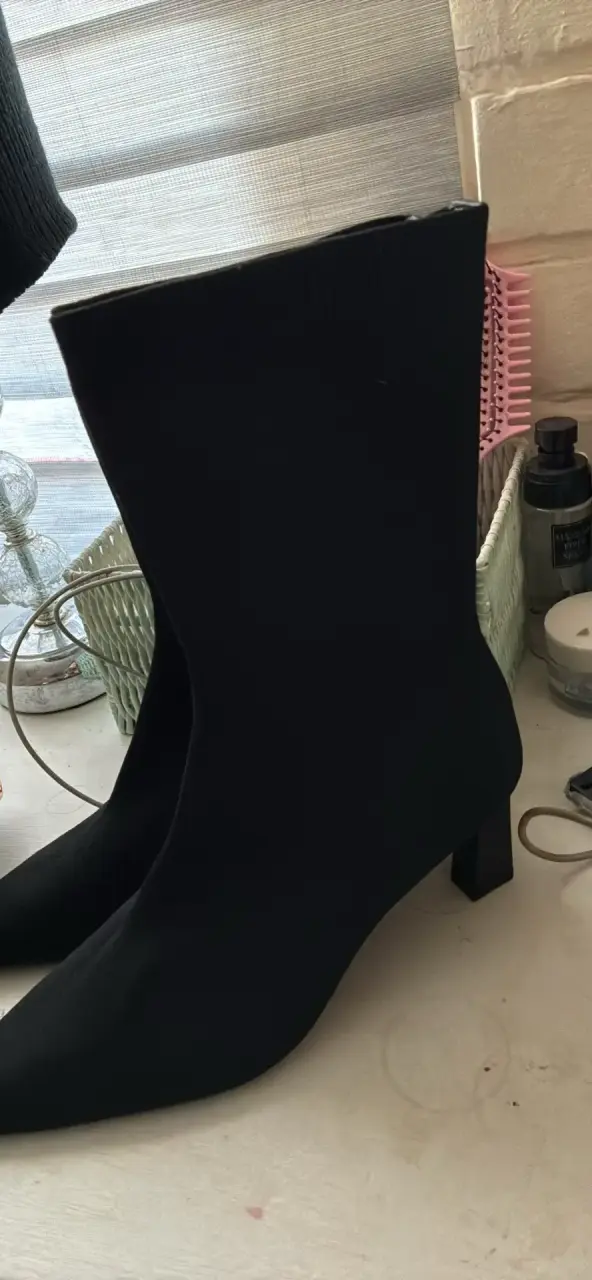Botines negros de tacón H&M - 5