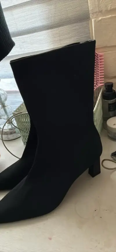 Botines negros de tacón H&M - miniatura 5