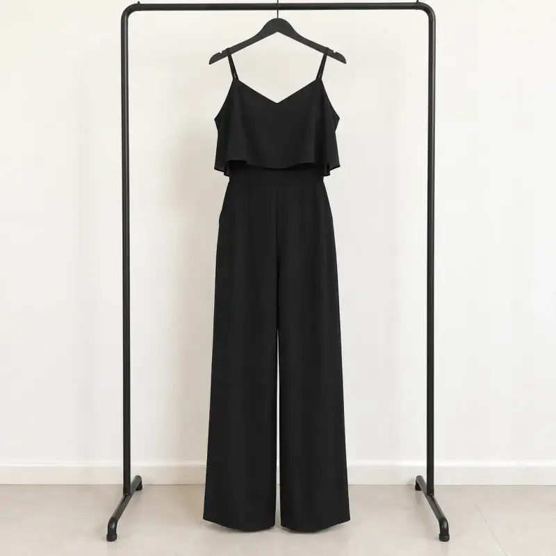 Enterito negro elegante para mujer - 3