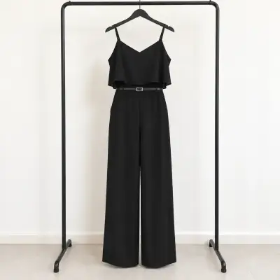 Enterito negro elegante para mujer - miniatura 5