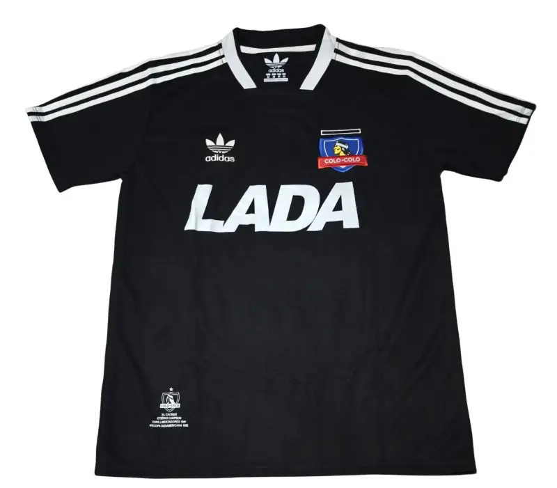 Camiseta Adidas Colo-Colo Negra Número 7 - 2