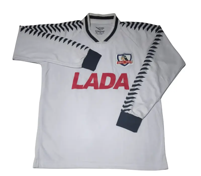 Camiseta retro Colo-Colo LADA blanca - 2