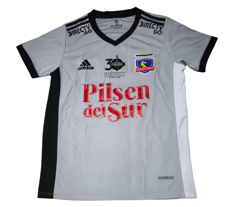 Camiseta de fútbol Colo Colo 2021 gris - 2