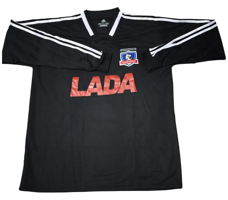 Camiseta de fútbol Colo-Colo negra retro - 2