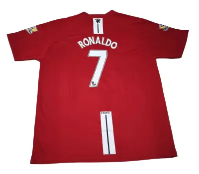 Camiseta Manchester United Ronaldo 7 Roja - miniatura 1