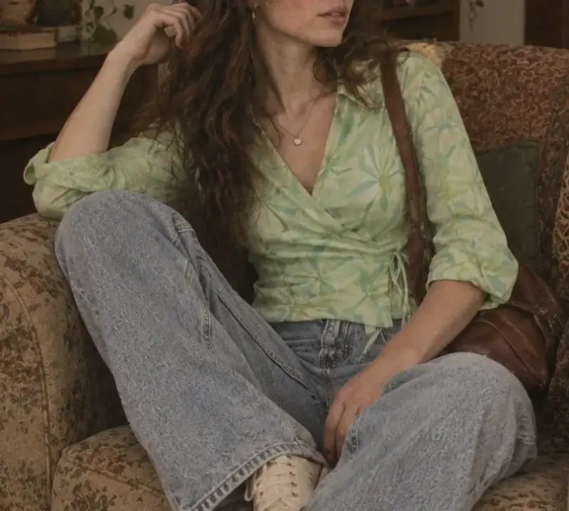 Blusa cruzada - 1