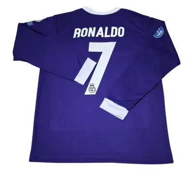 Camiseta Real Madrid Ronaldo 7 Morada - miniatura 1