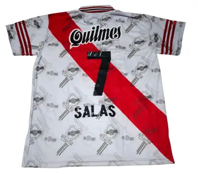 Camiseta River Plate Quilmes Salas Retro - miniatura 1