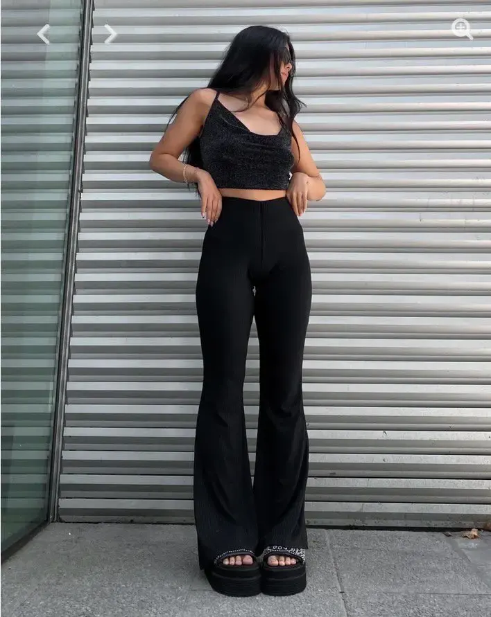 Flare Pants Black