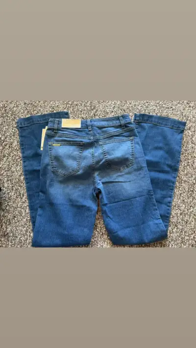 Jeans Michael Kors azul semi elásticos - miniatura 3