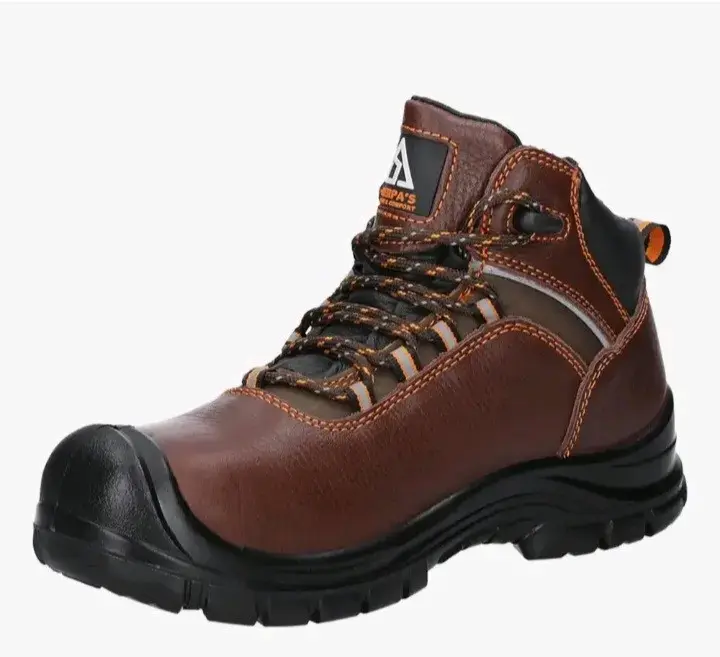 Botas de seguridad marrones Sherpa's anticlavos - 3