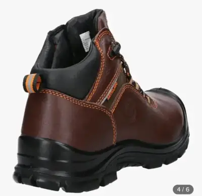 Botas de seguridad marrones Sherpa's anticlavos - miniatura 4