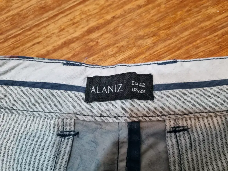 Shorts de hombre estampado floral azul - 2