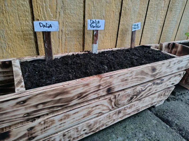 Macetero de madera para plantas - 4