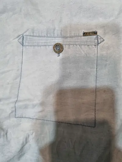 Shorts de hombre color azul claro - miniatura 3