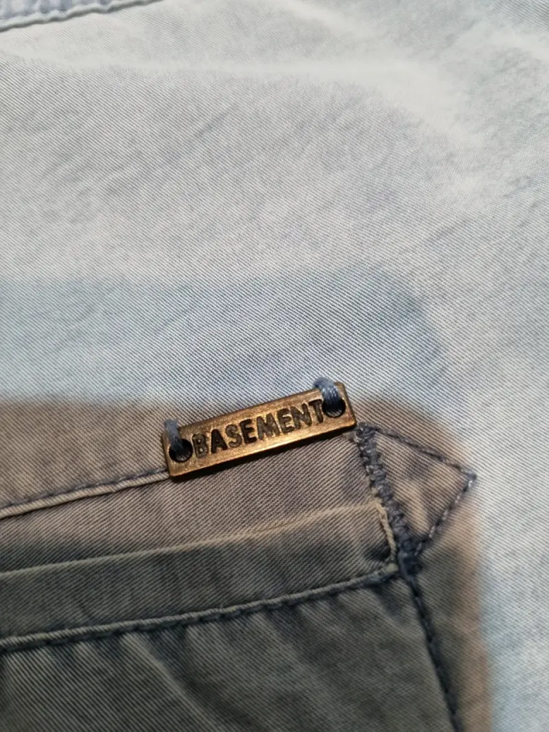 Shorts de hombre color azul claro - 4