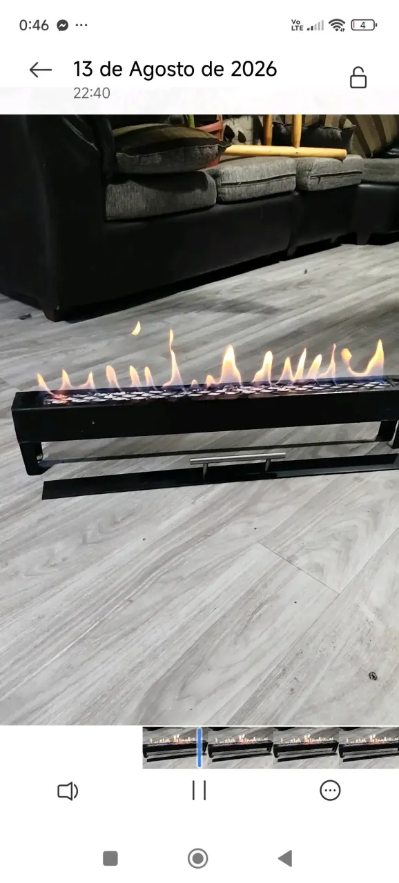 Chimenea de bioetanol moderna para interiores - 2