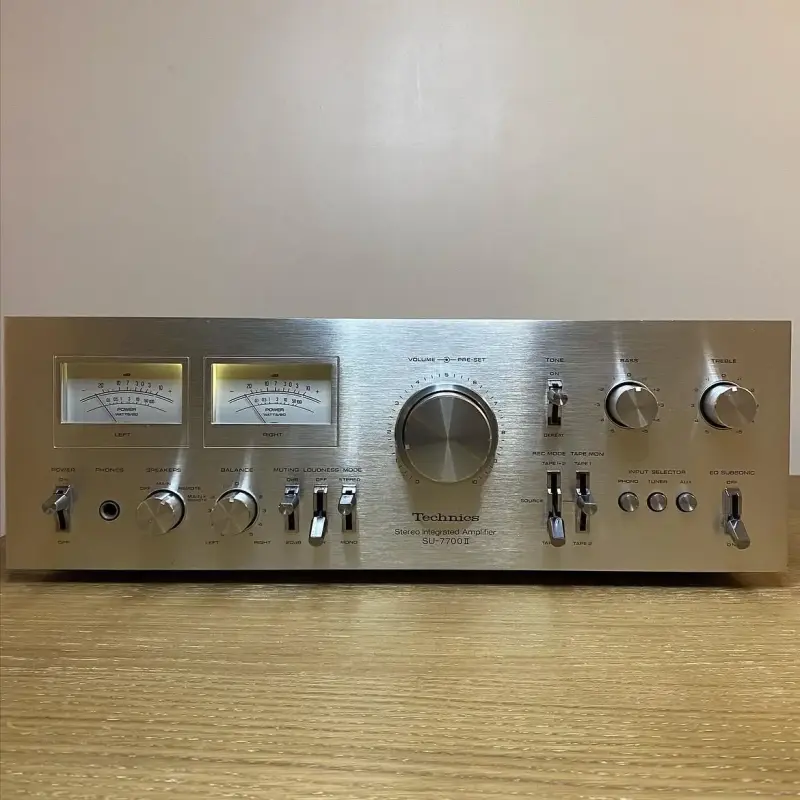 Amplificador Integrado Technics SU-7700 II Vintage - 1