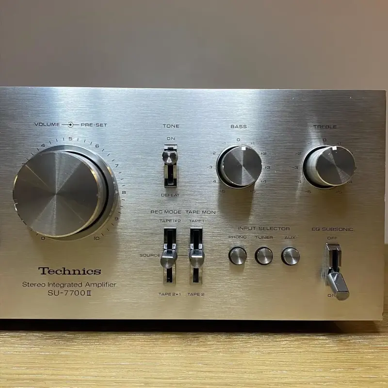 Amplificador Integrado Technics SU-7700 II Vintage - 5