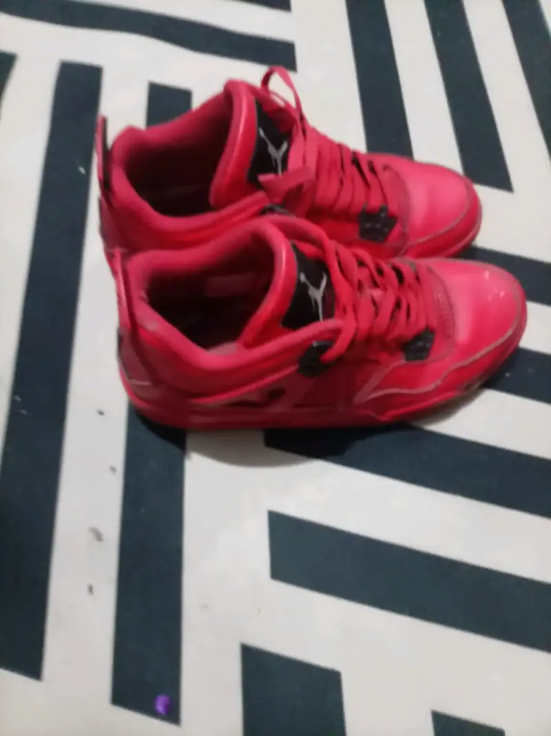 Zapatillas deportivas rojas para hombre