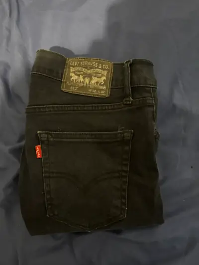 Jeans negros Levi's 511 para hombre - miniatura 1