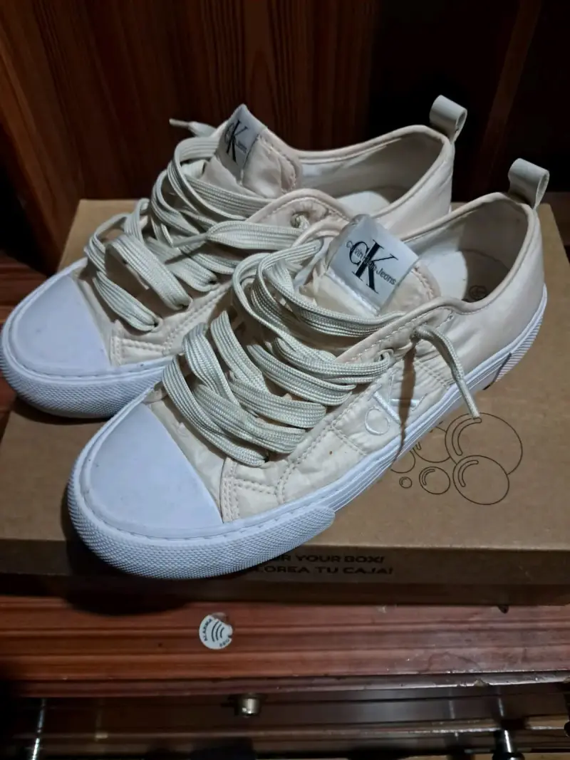 Zapatillas casuales beige Calvin Klein - 1