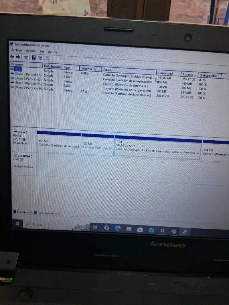 Laptop Lenovo Intel inside 8GB RAM - 3