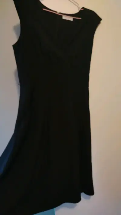 Vestido negro elegante Calvin Klein - miniatura 1