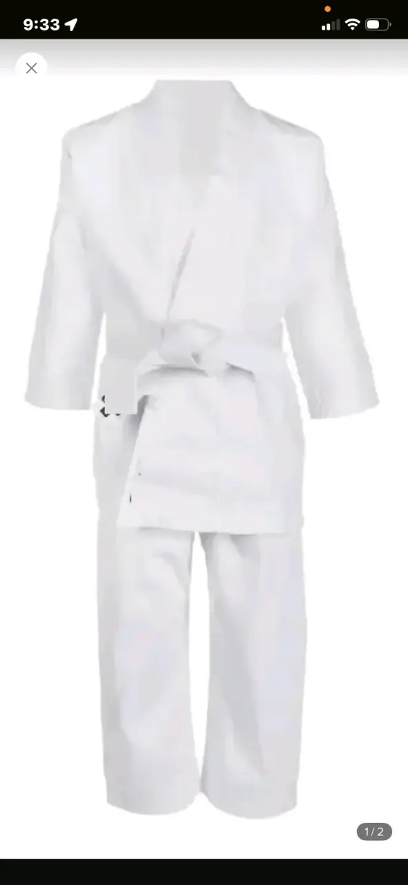Kimono de Artes Marciales Blanco para Adulto