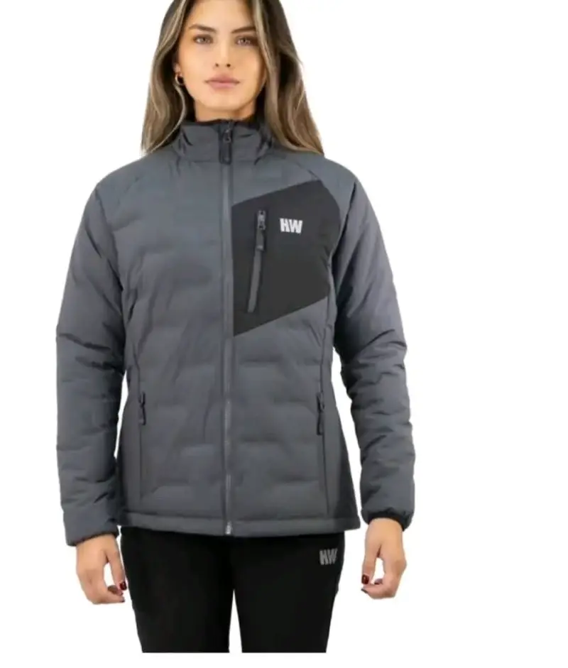 Chaqueta térmica negra HW para mujer - 2