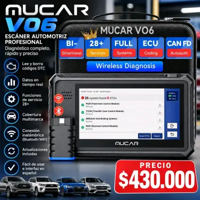 Escáner Automotriz Profesional Mucar VO6 - miniatura 1