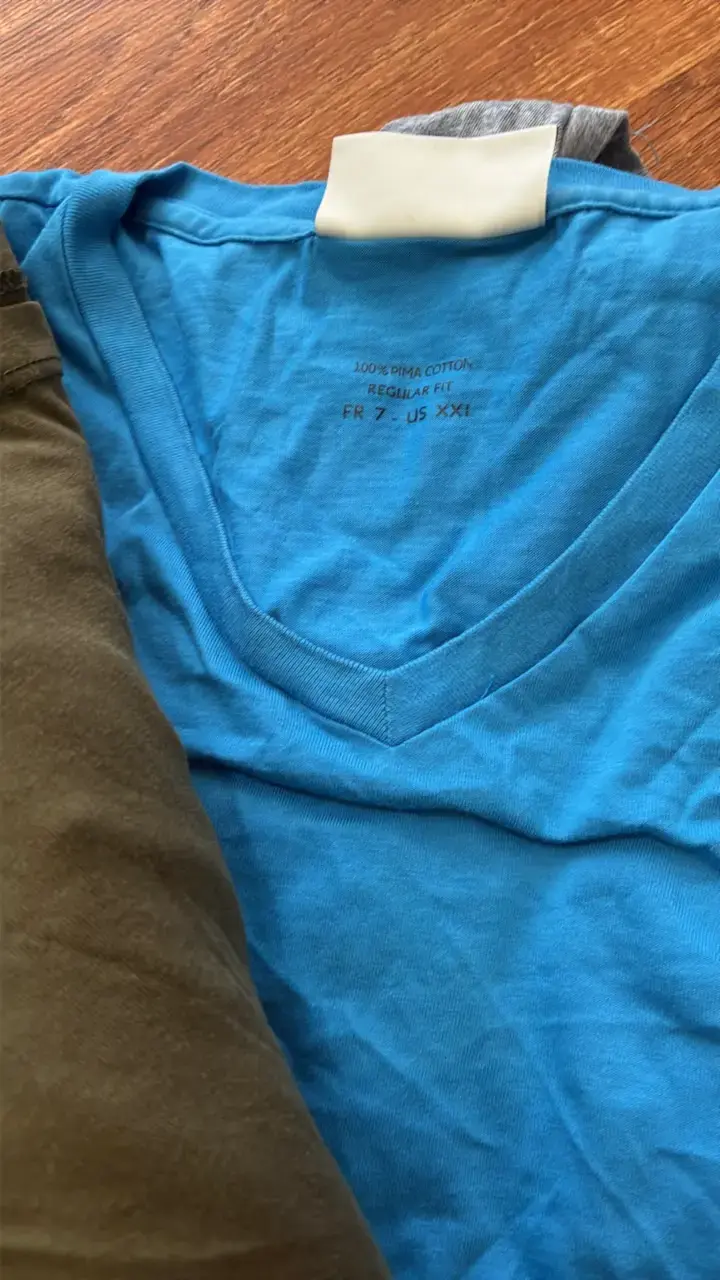 Lote de Poleras Lacoste de algodón XXL - 5