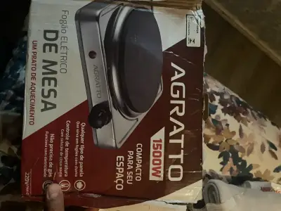 Cocina eléctrica de mesa Agratto 1500W - miniatura 1