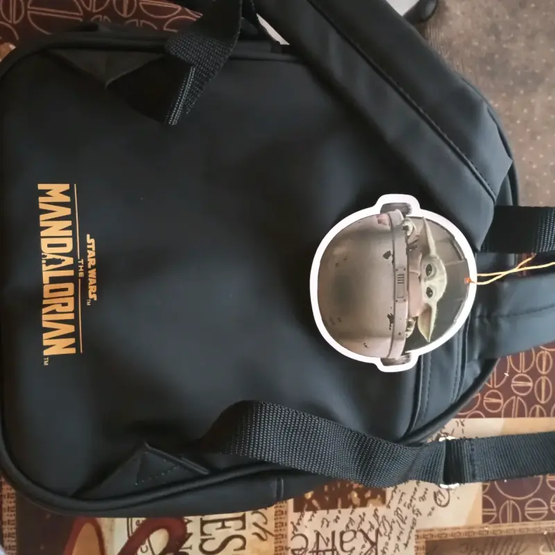 Mochila Star Wars Mandalorian con diseño de Baby Yoda - 2