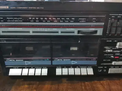 Sistema de audio Fisher MC-713 con parlantes sony - miniatura 6
