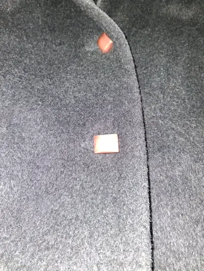 Abrigo de Lana Gris con Capucha para Mujer - miniatura 1