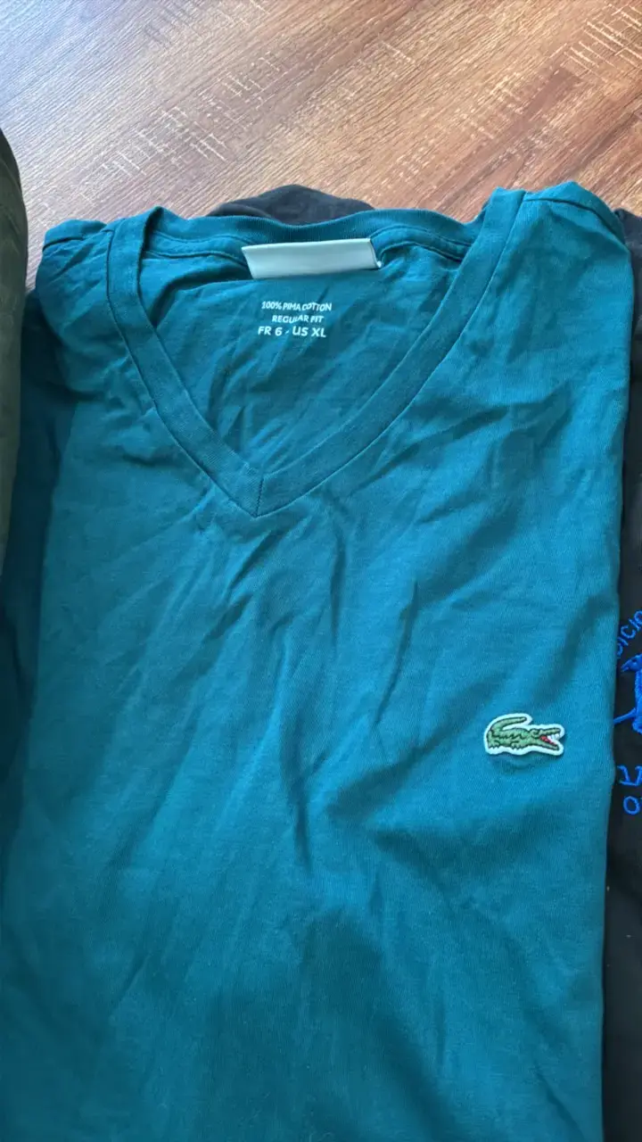 Lote de poleras Lacoste, La Martina , Tommy etc - 4