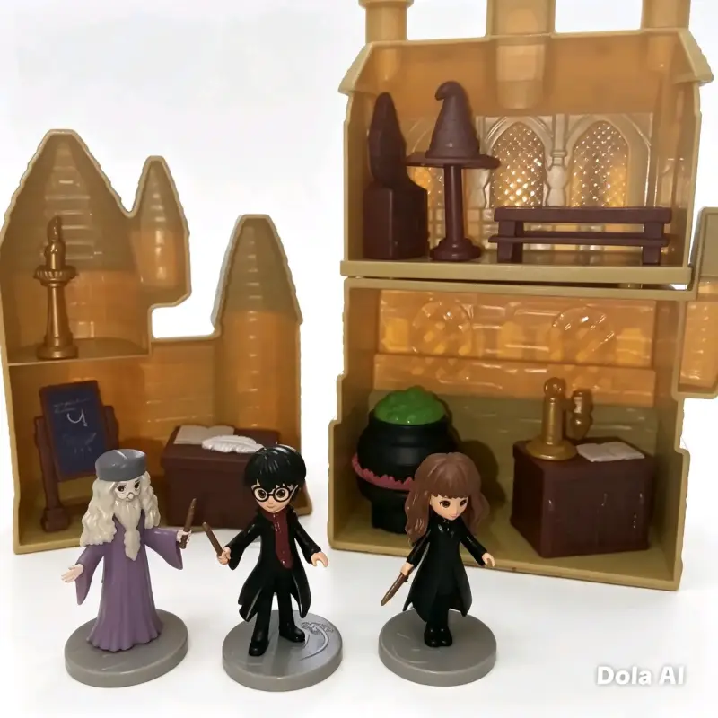 Set de juego Harry Potter con figuras de personajes - 3