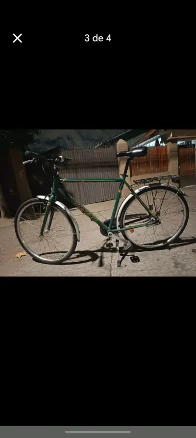 Bicicleta urbana verde Insera Evolution - miniatura 3