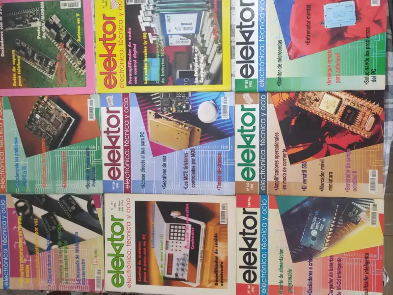 Colección de revistas Elektor de electrónica - 1