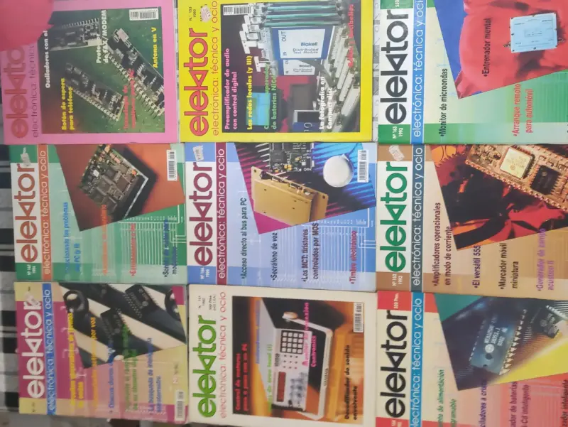 Colección de revistas Elektor de electrónica - 2