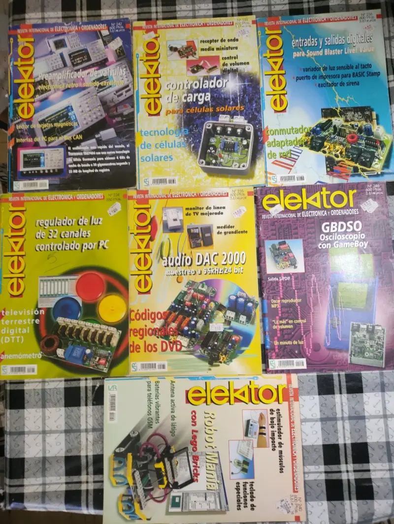 Colección de revistas Elektor de electrónica - 4