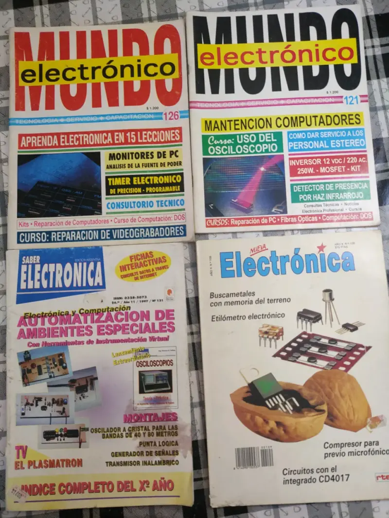Colección de revistas Elektor de electrónica - 6