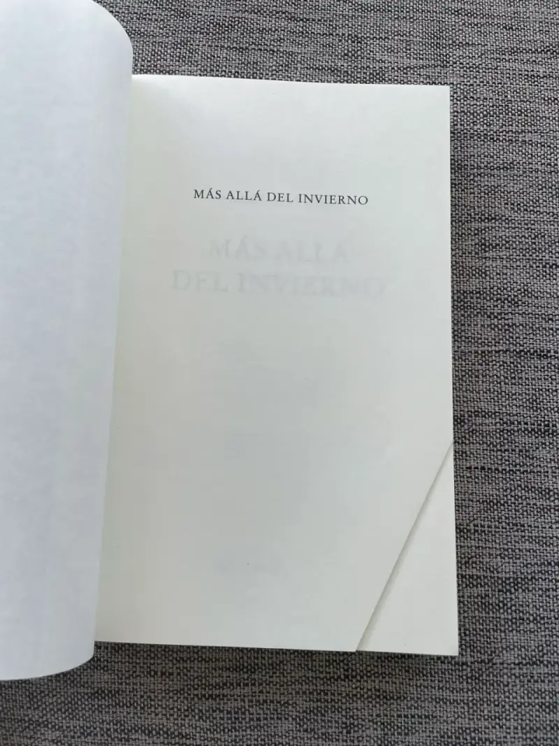 Libro 'Más Allá del Invierno' de Isabel Allende - 3