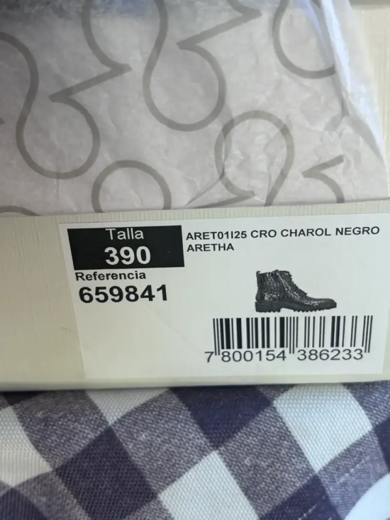 Botines de charol negro Aretha talla 39 - 4