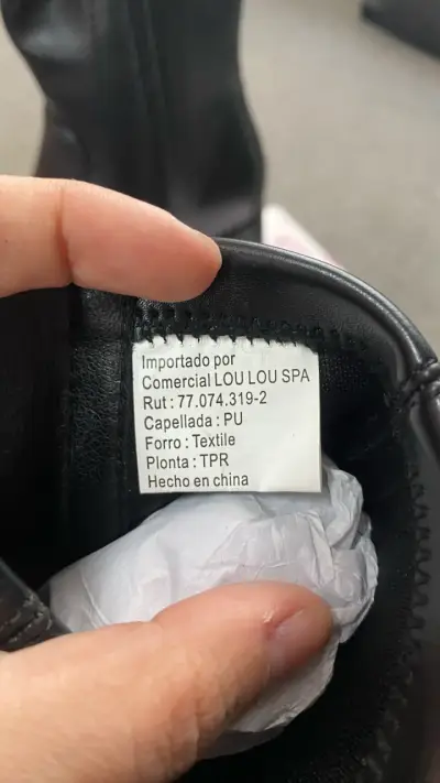 Botines de cuero sintético negros con tacón alto - miniatura 3