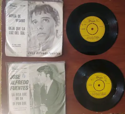 Vinilos 45 RPM de José Alfredo Fuentes - miniatura 1