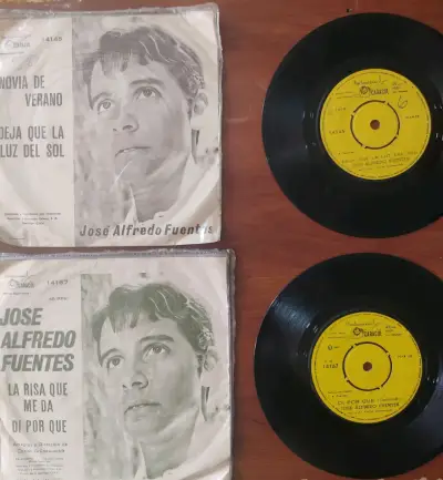 Vinilos 45 RPM de José Alfredo Fuentes - miniatura 2