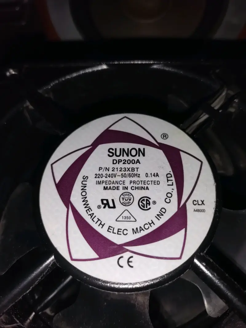 Ventilador industrial Sunon DP200A 220V - 1