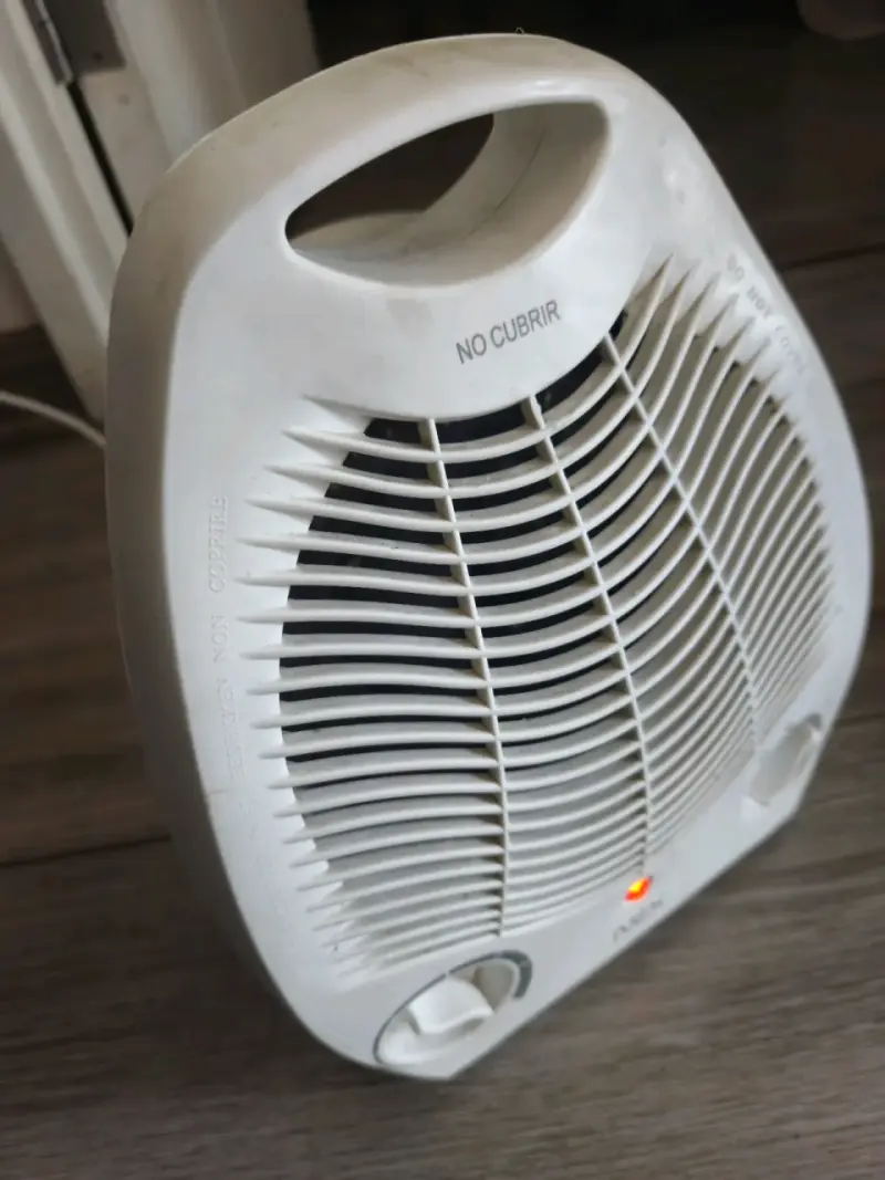 Calefactor eléctrico portátil Nex blanco - 3